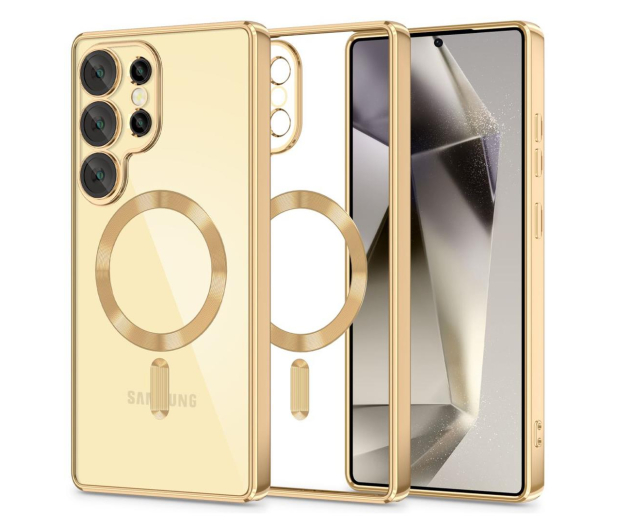 Tech-Protect Magflex Magsafe do Samsung Galaxy S25 Ultra Shiny Gold - 1311926 - zdjęcie